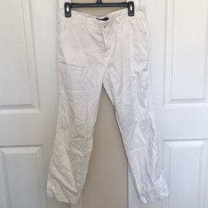 J Crew White Chinos Relaxed Fit
